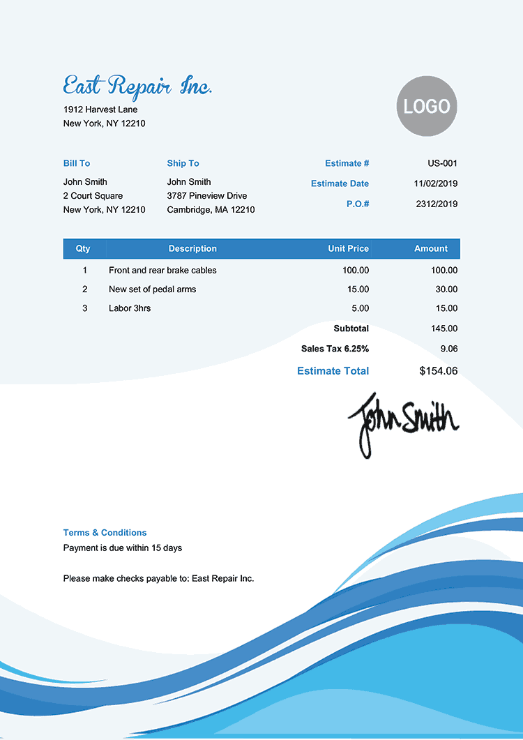 powerquote print estimating